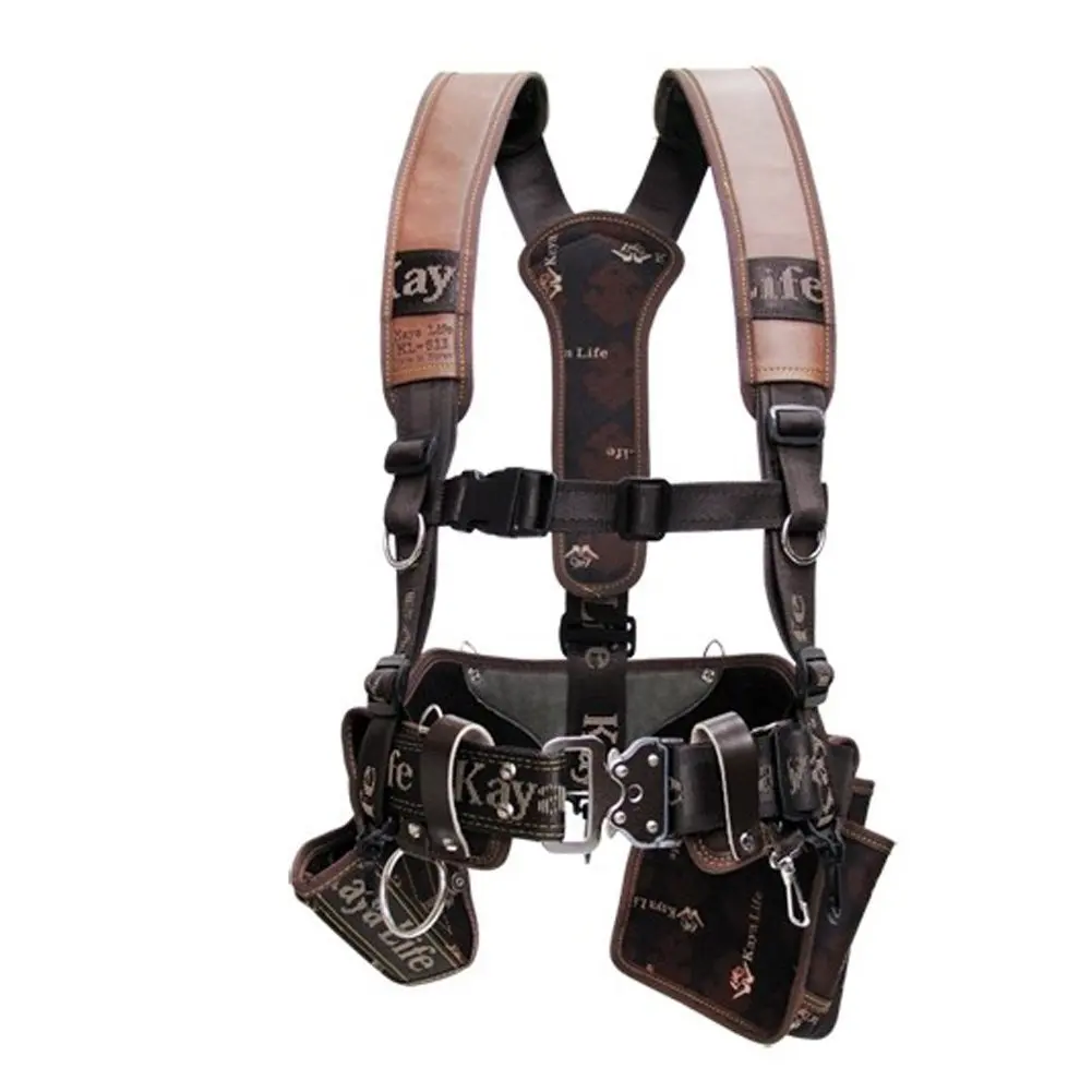 Kaya Life Leather multi tool holders Suspender + a Drill Holster + a Multi Tools Holster + a Wide Width Belt