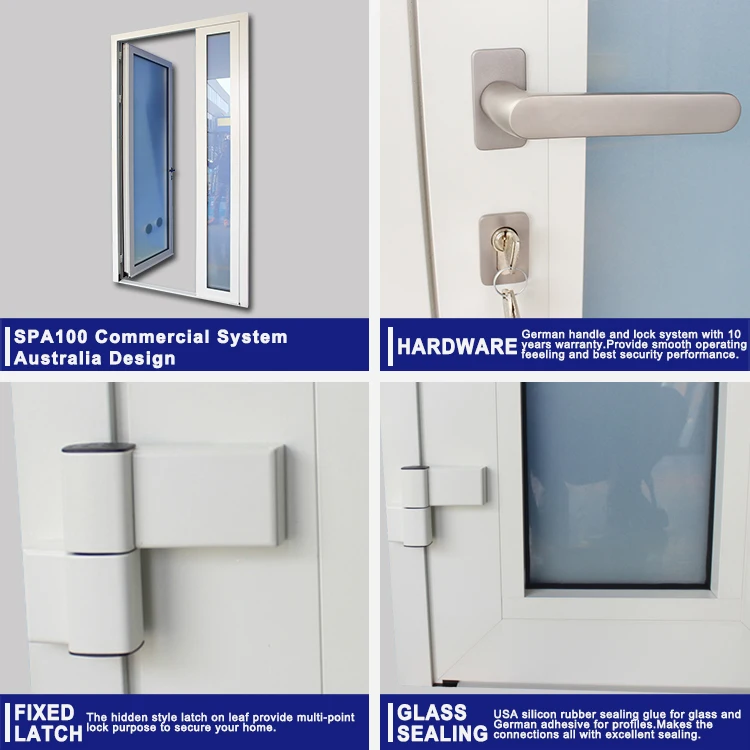 Air tight mobile home exterior door french doors