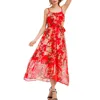 Beautiful lady big size womens fashion summer dress evening dress