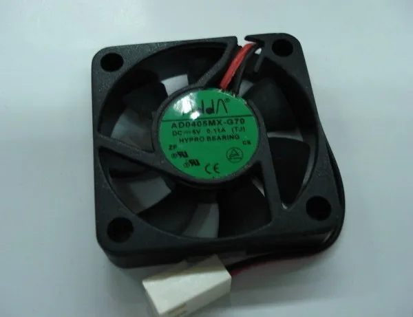 Used Free Shipping DC5V 0 11A Server Cooling Fan For ADDA AD0405MX G70 Server Square Fan