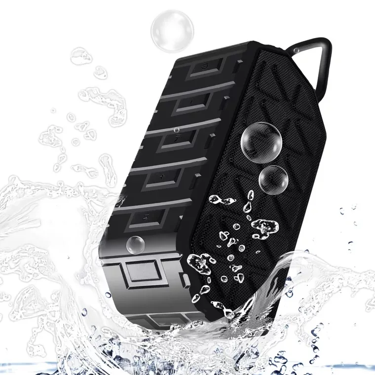 

5W Shower Waterproof CSR 4.2 Portable High Sound Quality Music Stereo Bass Party Subwoofer Bluetooth Speaker 2017 Make in China, Black;white;purple;army green;camouflage