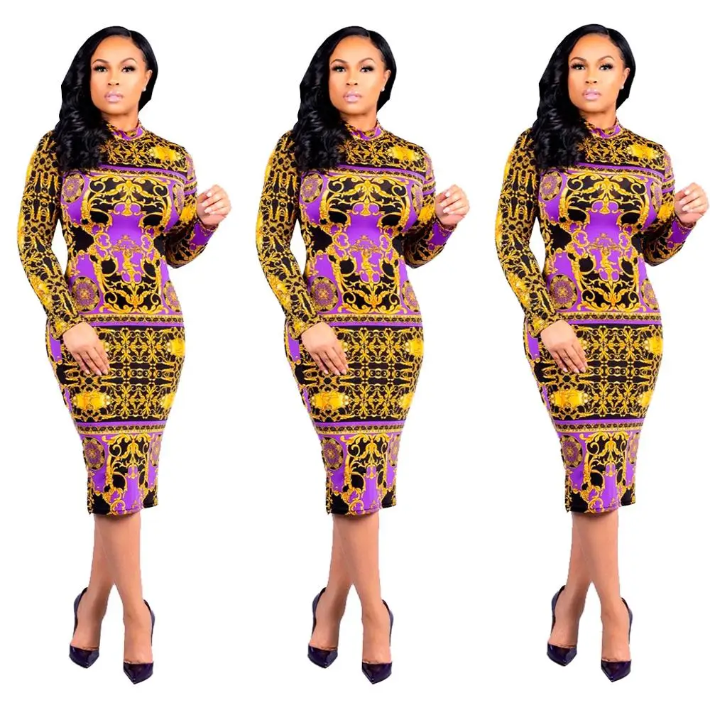 

2017 New Silk Print 2 Pcs Dress Black White Strip V Neck Women Clothing Dress