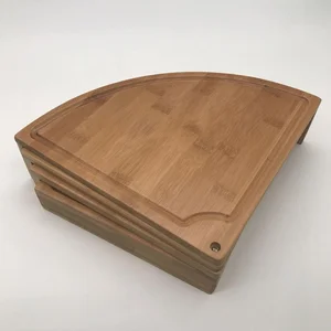 Image of Bamboo cheese cutting board with drawer