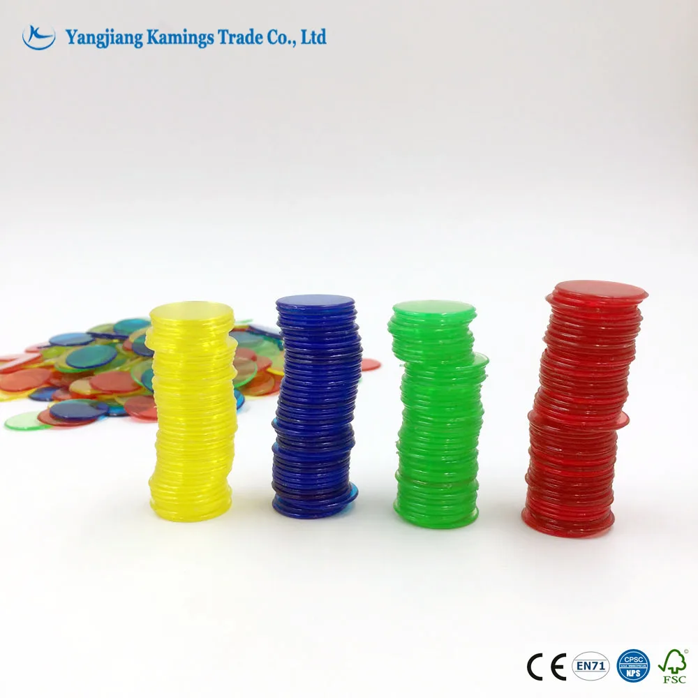 Wholesale Clear Plastic Bingo Chips Board Game Tokens Pieces Buy