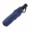 Compact Auto Open & Close One Handed Operation 60 MPH Windproof Travel Umbrella