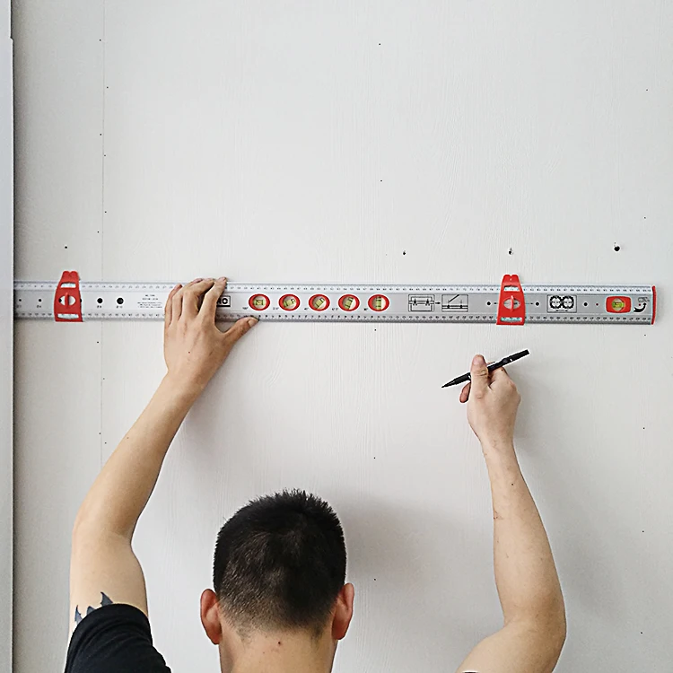 Picture Hanging Tool Level Ruler Makes Frame Hanging Simple & Fast