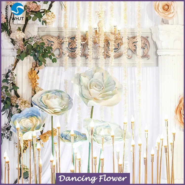 Custom New Size Wedding Stage Decoration Artificial Big Paper