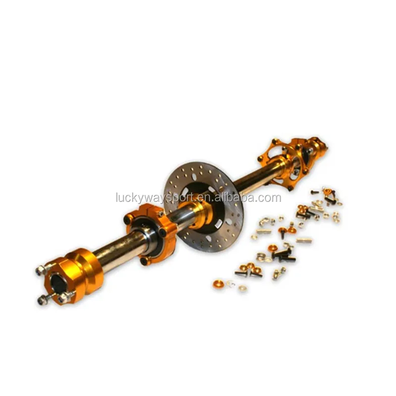 Cnc Billet Aluminum Go Kart Part Go Kart Rear Axle Set Buy Cnc Billet