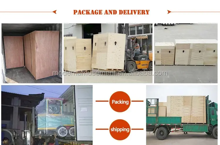 family entertainment rides high speed modern trackless tourist train