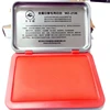 square metal seal quick drying table red ink box financial bank seal according to fingerprint office supplies WZ-2136