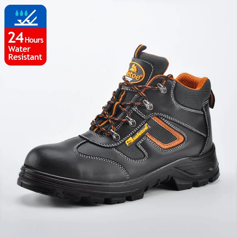 

Personal protection safety boots, groundwork safety boots, boot work M-8306, Black