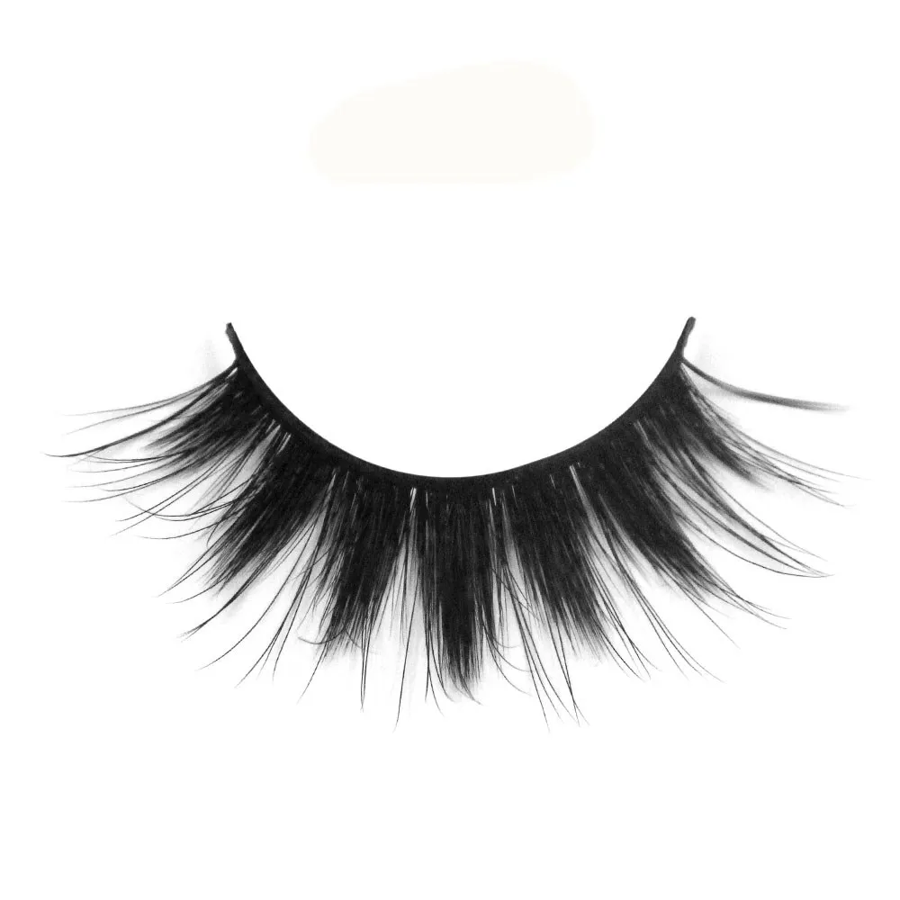 

Wholesale Top Quality Vendor Cruelty Free Private Label Natural Wispie Invisible Band 3D Faux Mink Synthetic Eyelashes