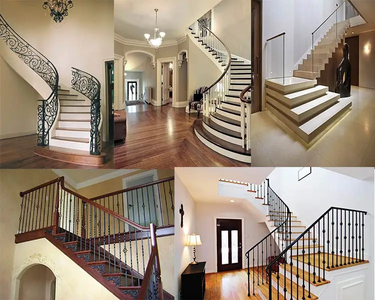 Luxury Marble Step Grand Staircase Staircase In-house - Buy Staircase ...