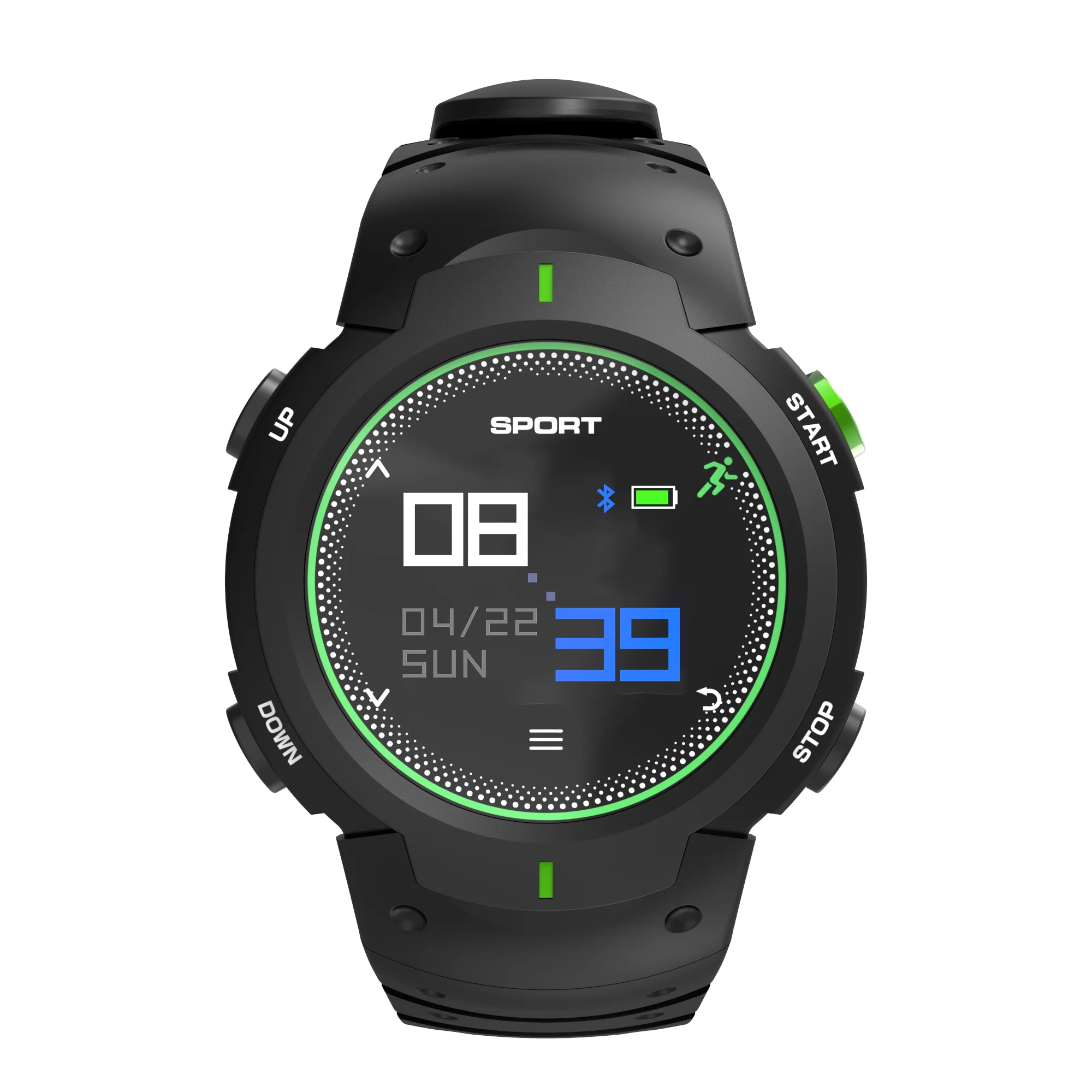 

New Arrival Android Smart Watch Best Smart Watch rugged Smart Watch CE RoHS, Black;green;red