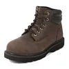 Anti Static Black Lace Up Work Safety Boot Steel Toe