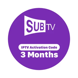 Europe IPTV SUBTV Subscription Code 3 Months