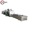 Industrial conveyor belt microwave kill worm eggs machine for wood