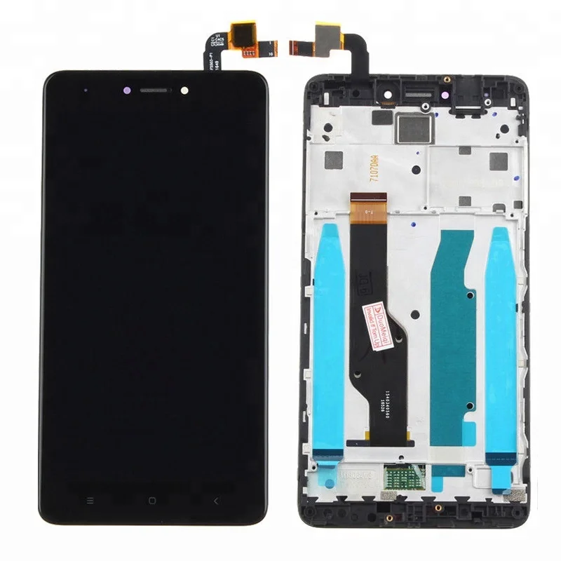 For Xiaomi Redmi Note 4X / Note 4 Global Version LCD Display Touch Screen Digitizer Assembly With Frame White Black Gold