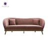 Couch Living Room Sofa with Cushions Furniture Sofa Stainless Steel Base Modern Designs Fabric Sofa