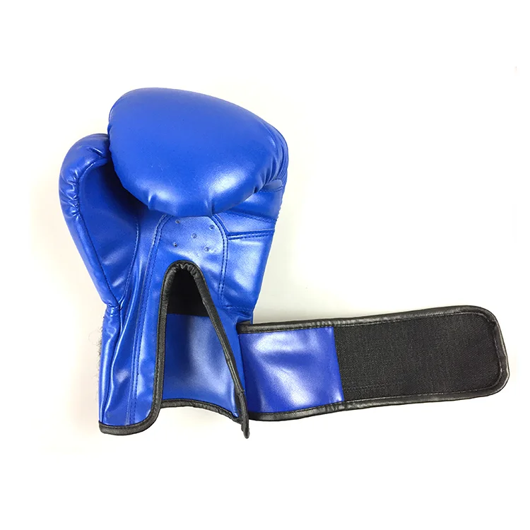 PU Leather Custom Logo MMA Muay Thai Kick Boxing Glove
