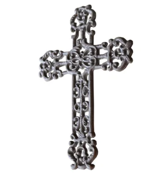 Ornamental Wrought Iron Cross Antique Decorative Metal Crosses - Buy ...