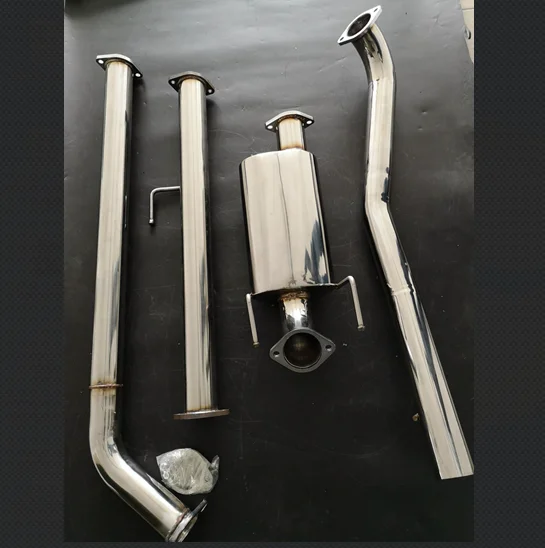 Full Set 3 Inch Exhaust Catback For Toyota Hilux 2.8l 2017 Hilux Diesel Exhaust Systerm Exhaust