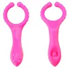 Latest Delay Ejaculation Electric Shock Rubber Cock Silicone Penis Rings For Male