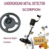 Finding Gold Nuggets, Ore Veins Machine, Gold Metal Detector Treasure Detecting Equipment TEC-Scorpion
