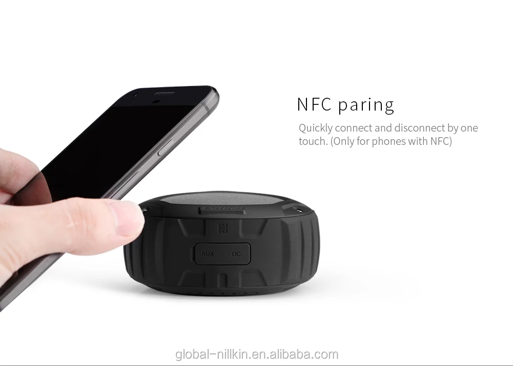 Nillkin wireless audio portable 3W IPX4 outdoor waterproof bluetooth speaker - ANKUX.COM