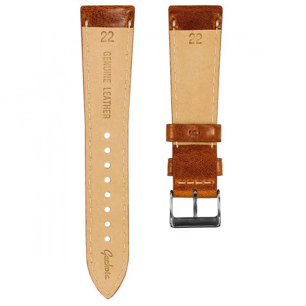 Customized Navy Leather Watch Band Strap Quick Release Waterproof 16/18/20/22/24mm Exchangeable Leather Strap brand