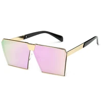 

Dropshipping OEM ODM Polarized Colorful Lenses UV400 Protection Women Men Sunglass Mirrored Square Sunny Fashion Eye Wear