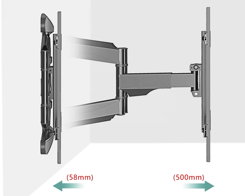 Tv Wall Cantilever Mount Rotate 90 Degrees Tv Wall Mount With Long Arm