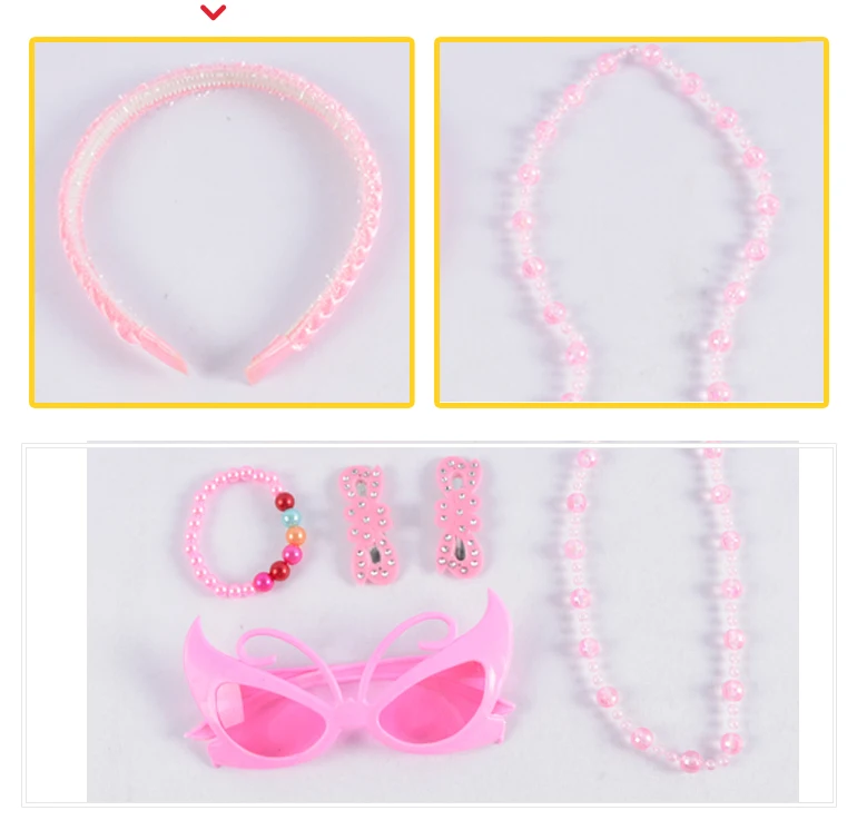 Cheap Pretend Play Girls Toys Beauty Game Kids Jewelry Set Buy