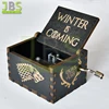Game of Thrones Music Box Wooden Engraved Wood For Fan Birthday Gift