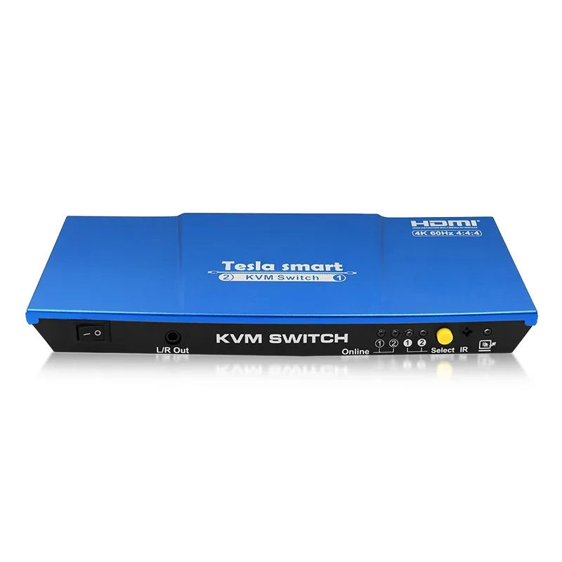
Tesla Smart 2 Port KVM Switch (HKS0201A1U) 