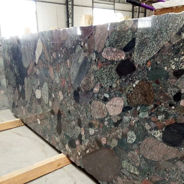 Custom Hotel Decorative River Rock Granite Slab Buy River Rock