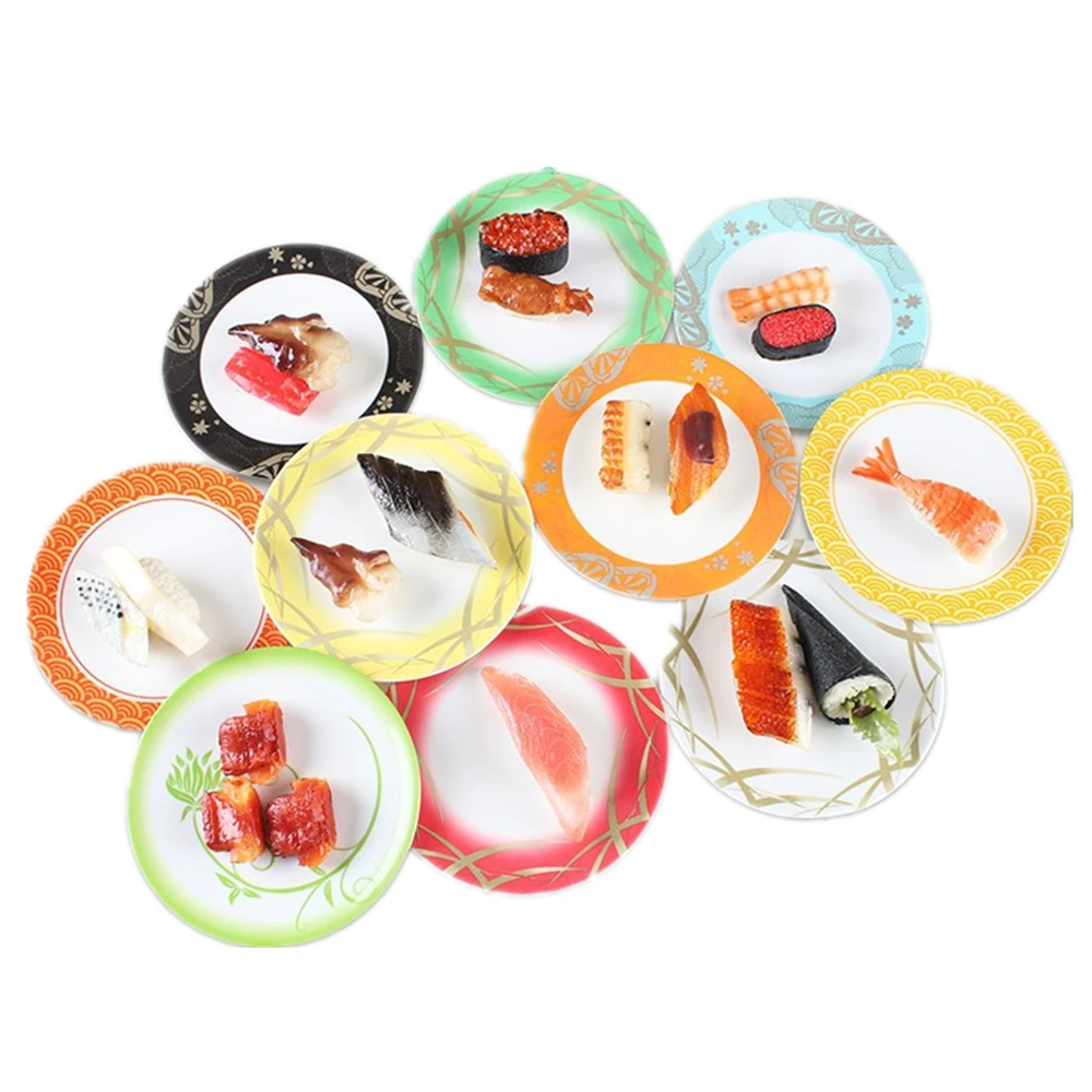 

Japanese food beautiful design plastic melamine sushi plates and dishes, Custom or our stock goods