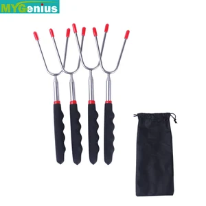 Image of BBQ Telescoping Sticks/Marshmallow Roasting Sticks - Perfect For Campfire Cooking ,JIrk
