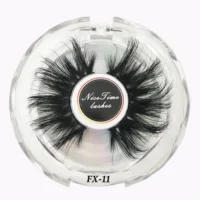 

25mm Lashes Pack 5D Dramatic False Eyelashes Fluffy Full Long Lashes Strip Cruelty-free and Reusable