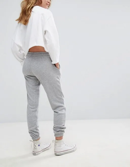 gray jogger sweatpants women's