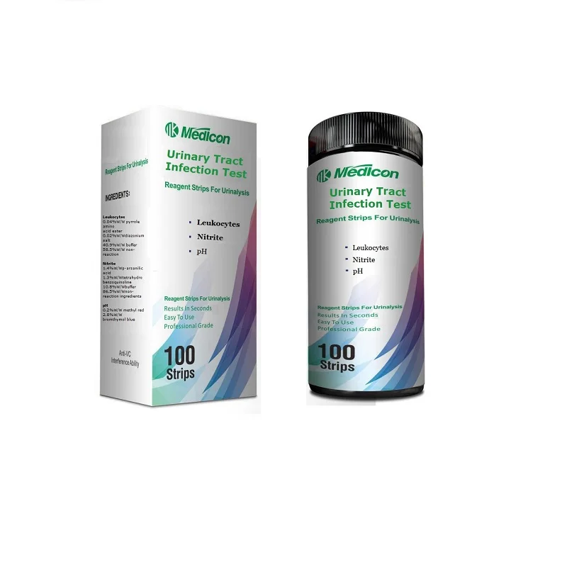 Hot Sell Urine Test Strips For Glucose And Protein Test Strips Urs2p