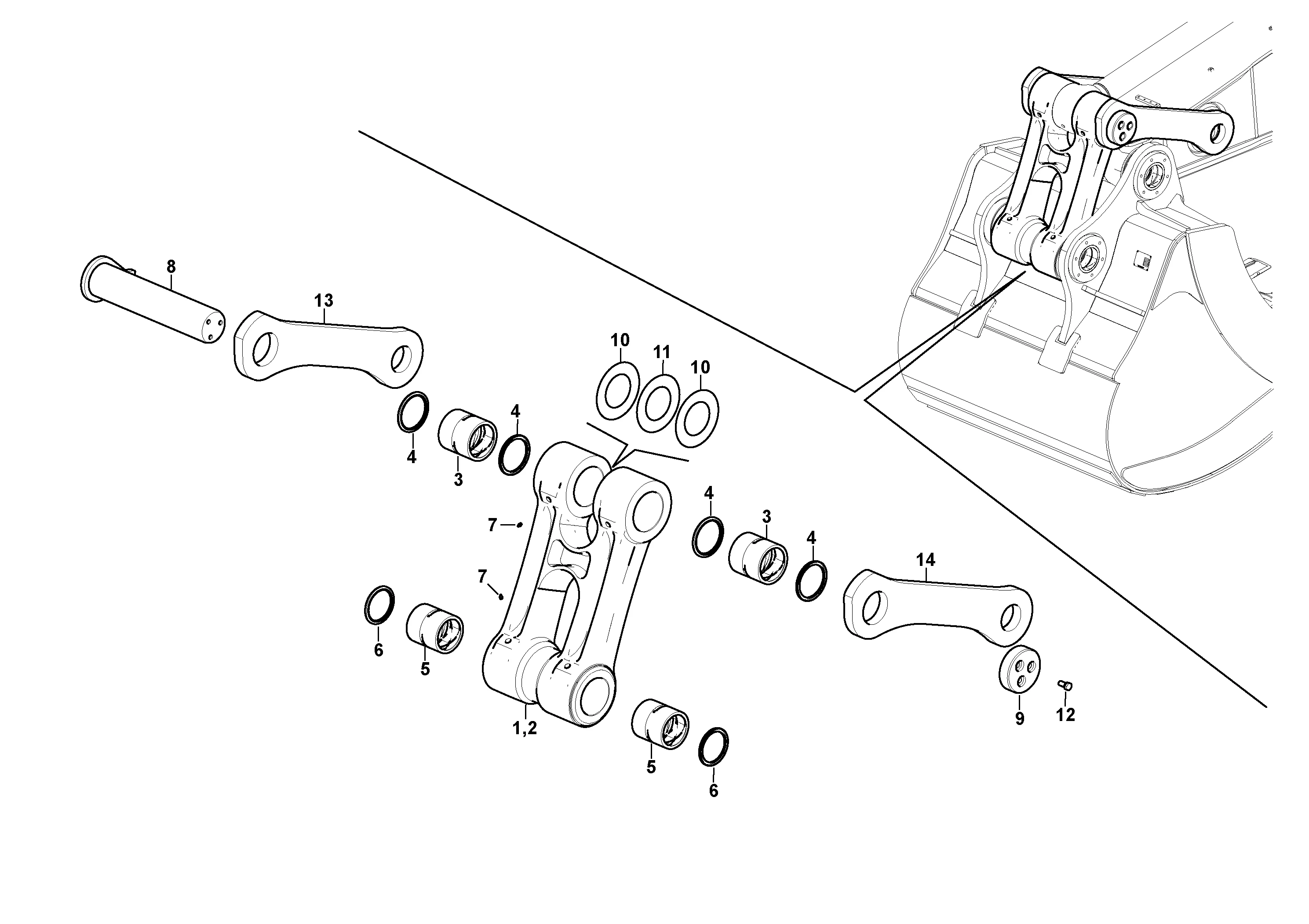 Excavator Bucket Pin Size Chart The Attachment Company LLC, 49% OFF