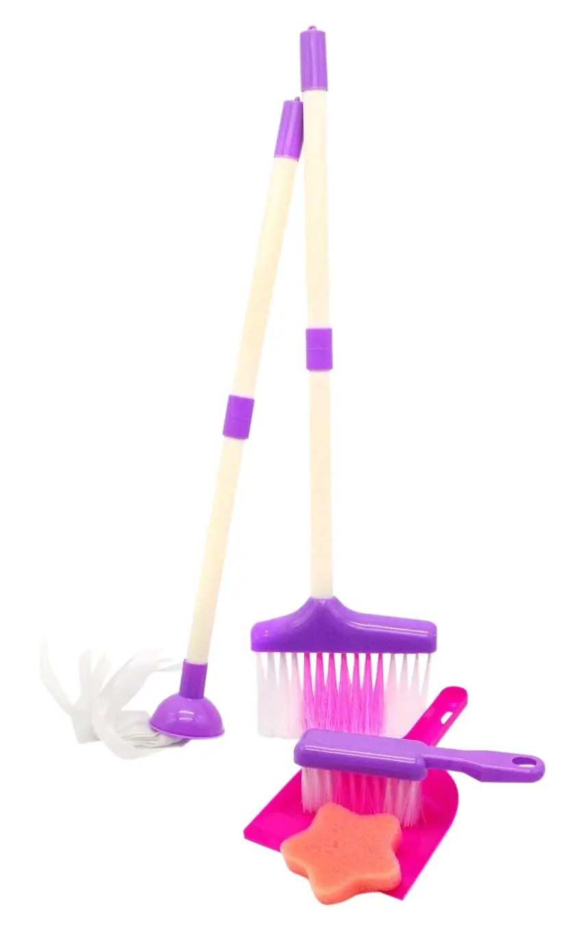 kid sized broom and mop