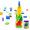 Kids fun paly soft bullet blocks children plastic building blocks for sale