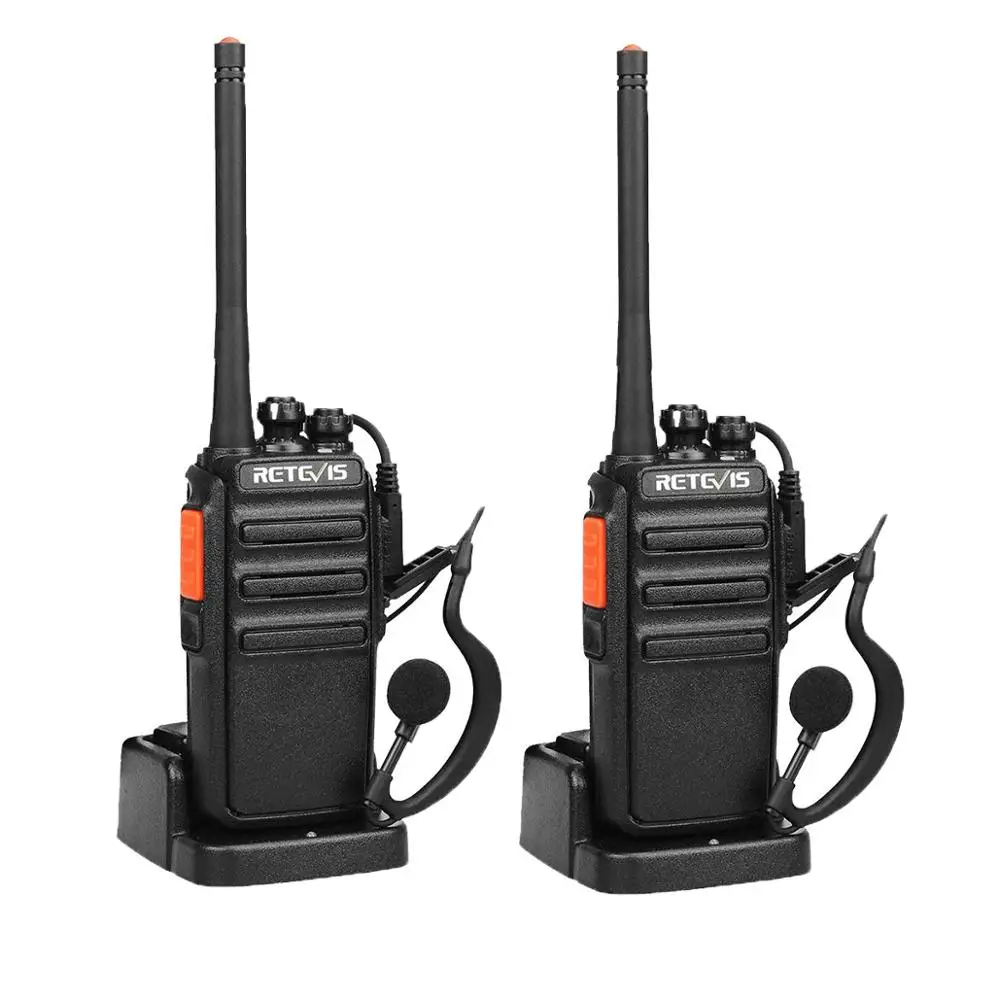 

Retevis H777S License-Free Scrambler Walkie Talkie with Earpiece CTCSS/DCS 0.5W/2W UHF400-470MHz 16CH VOX Scan Two Way Radio