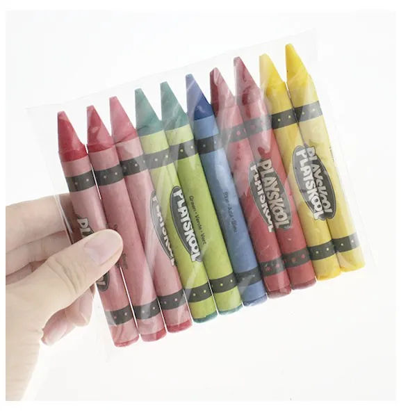Ecofriendly 10 Colors Washable Crayons For Students And Kids With
