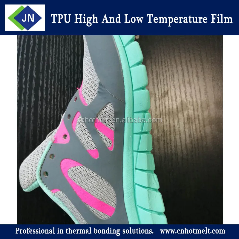 Shoe Upper Materials With Colorful Tpu Hot Melt Film For Shoe Upper Laminating Buy Hot Melt