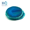 Hot!! Natural drusy druzy slice agate for jewelry pendants