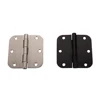 Hardware accessory furniture steel/ iron radius metal round corner spring door hinge