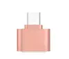 Hot selling metal plated USB Micro OTG adapter micro android USB OTG converter